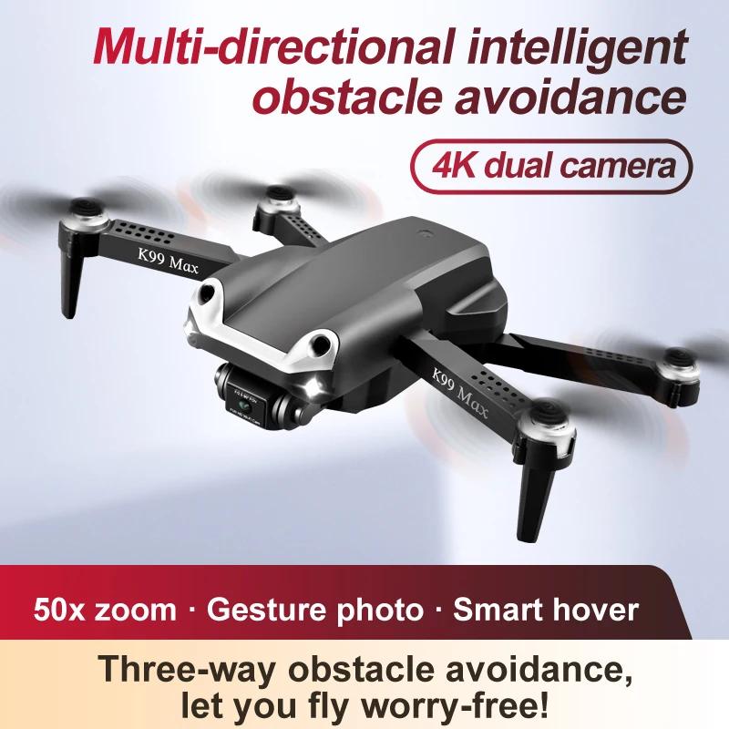 K99 ƽ  2.4GHZ  4K HD  ī޶   Dron 3  ֹ ȸ ̽ Quadcopter ϱ
